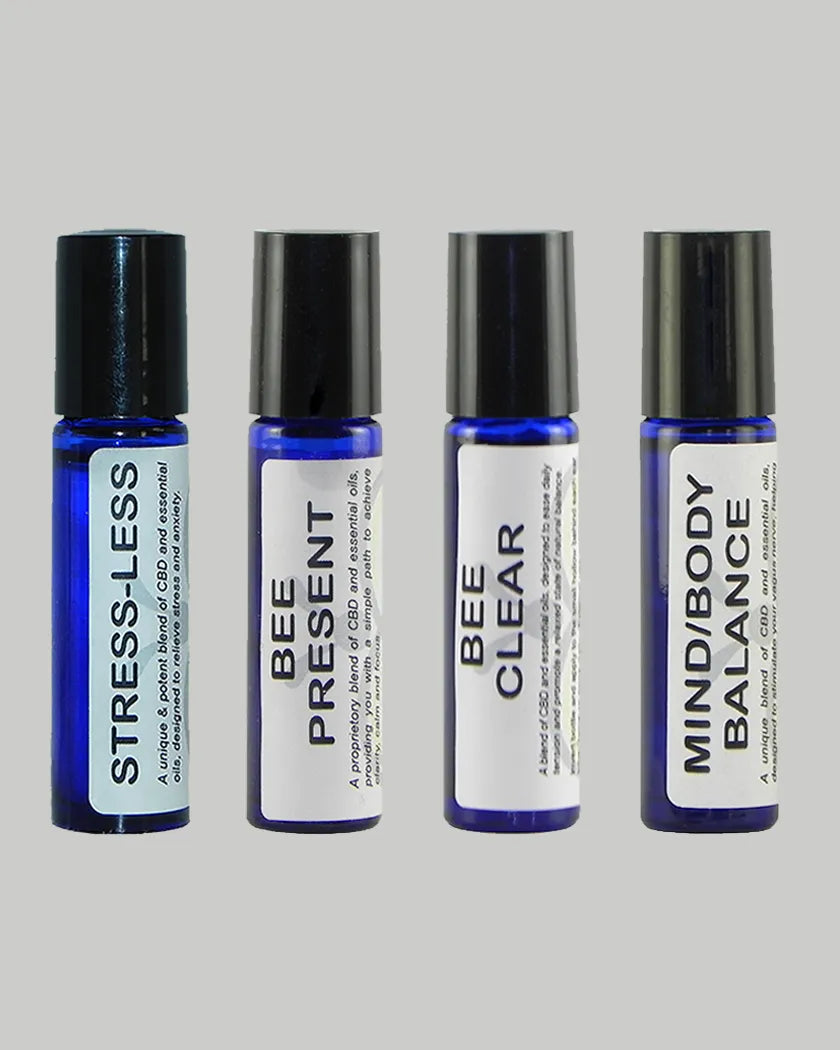 Bee Calm™ CBD Roll-On Quartet