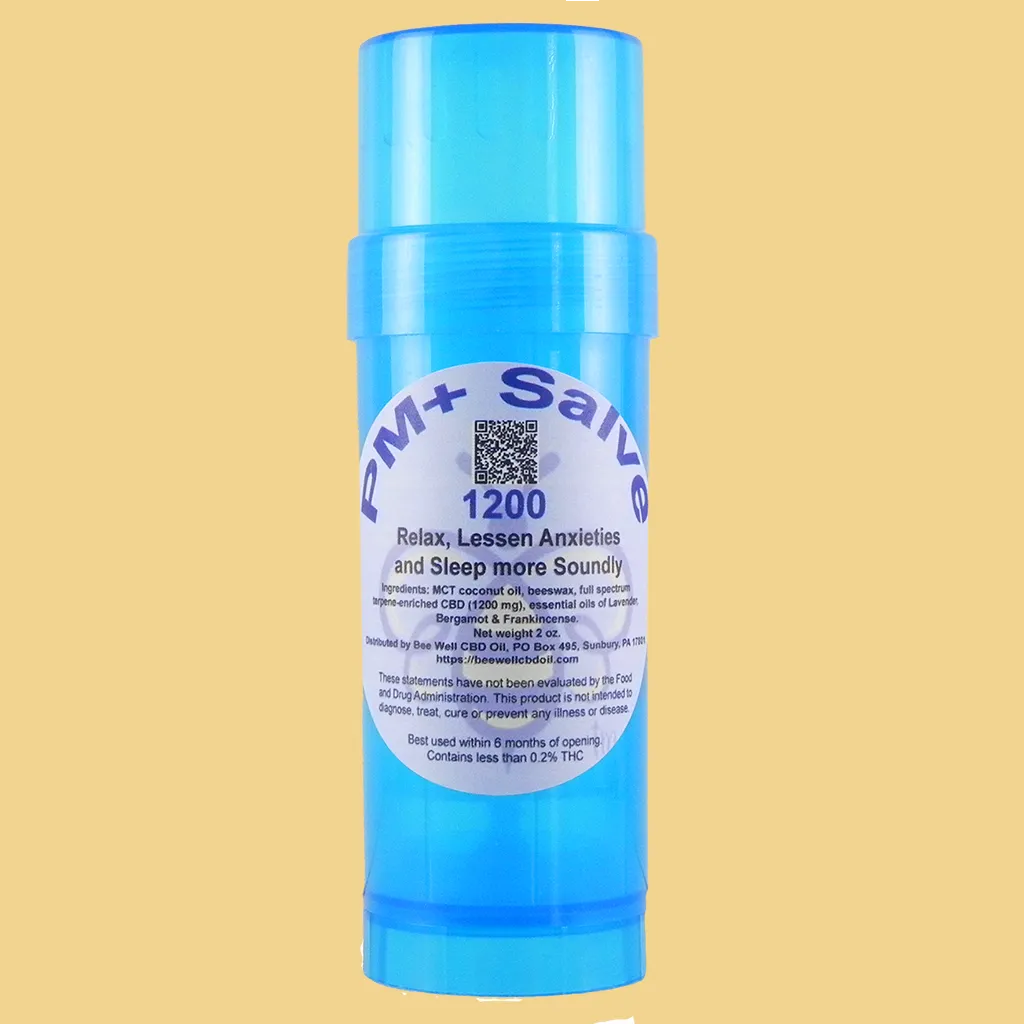 PM+ CBD SALVE - Sleep Better, Awaken Fresher, Naturally!