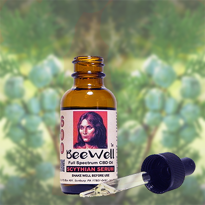 Scythian Serum β Botanical Skincare Blend with Full-Spectrum CBD and Essential Oil blend.