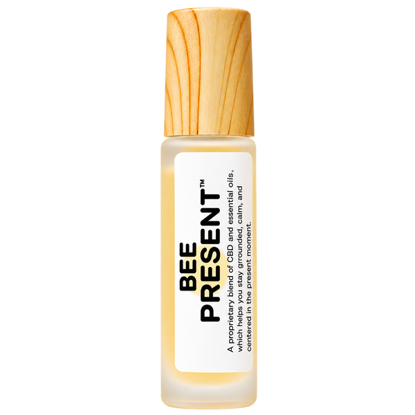 Bee Present™ CBD Roll-On - Escape Your Monkey Mind. End the Chatter!