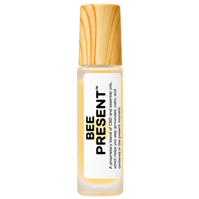 Bee Present™ CBD Roll-On - Escape Your Monkey Mind. End the Chatter!