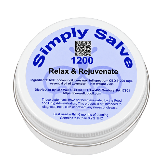 Simply Salve™ | 1200 mg CBD Everyday Skin Care