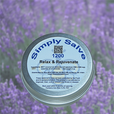 SIMPLY SALVE - Extra Strength CBD with Lavender