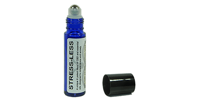 Stress-Less CBD unique blend with essential oils designed to relieve stress and anxiety