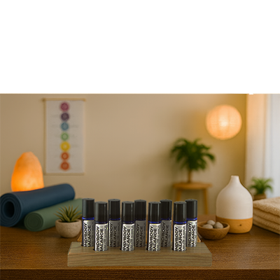 Mind/Body Balance Studio Display - transparent background