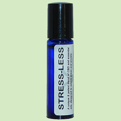 StressLess - green background
